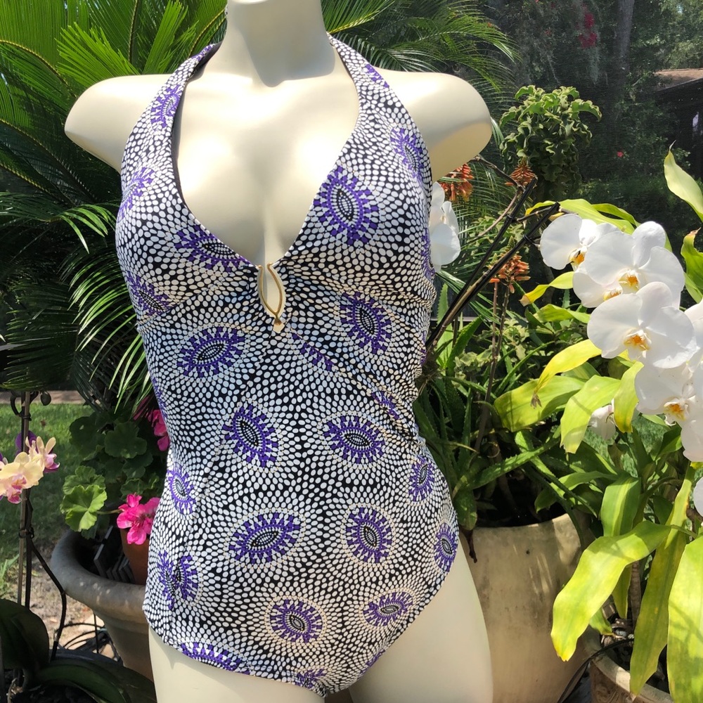 Women’s One Piece Halter Swimsuit